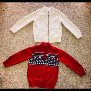 ~LOT OF 2~ 100% cotton toddler 3t sweaters